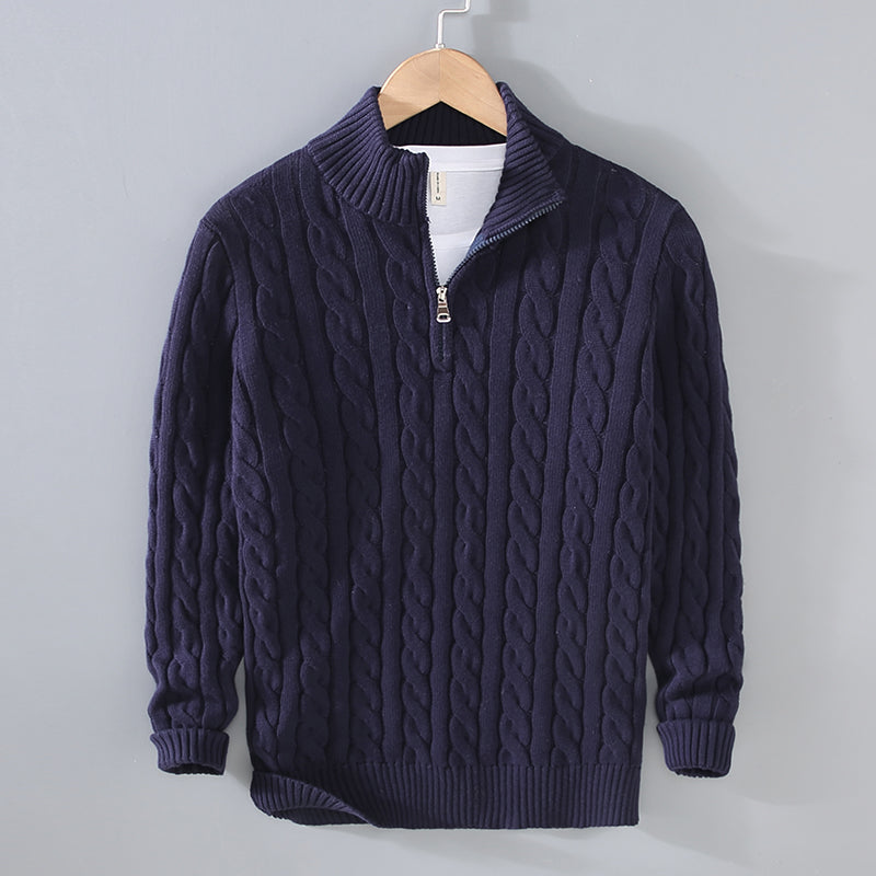 Alpine Half Zip Sweater