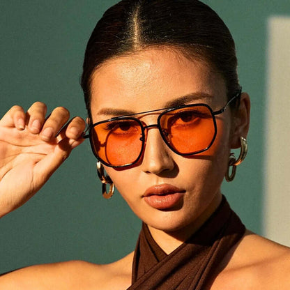 Blake Geometric Sunglasses