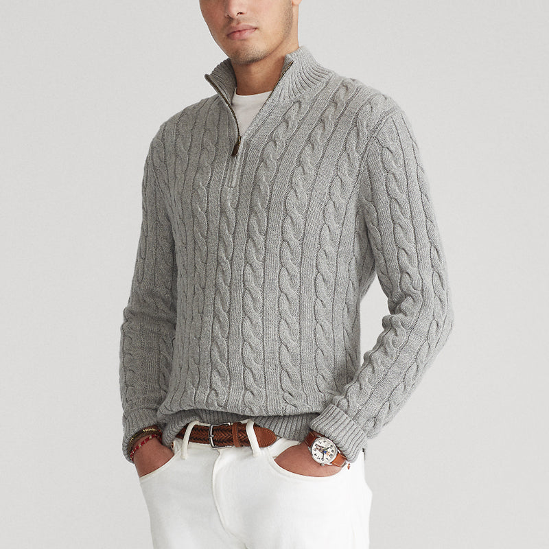 Alpine Half Zip Sweater