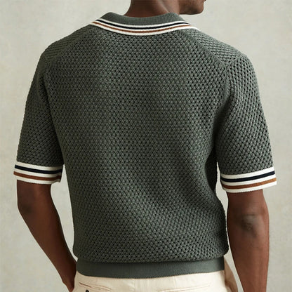 Matteo Knit Polo Shirt - Carter Duboa